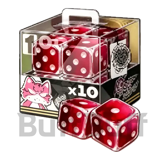 Cute Tiger Dice Gift Box