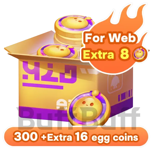 300 Eggy Coins